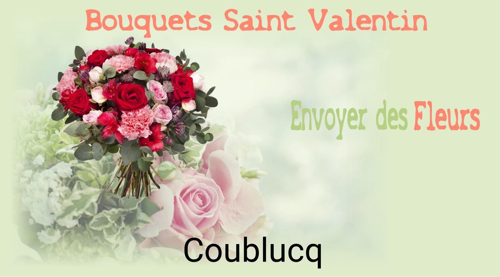 Roses de Saint-Valentin livrées à Coublucq